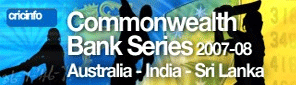 Cricinfo: Commonwealth Bank Series 2007-08