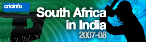 Cricinfo: India v South Africa 2007-08