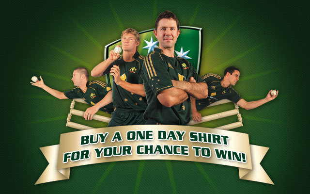 Buy a one day shirt for your chance to win