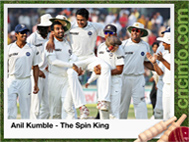 Anil Kumble - The Spin King