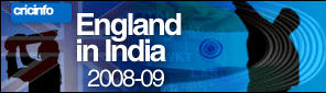 Cricinfo: India v England 2008-09
