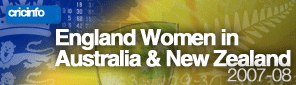 Cricinfo: Australia Women v England Women 2007-08