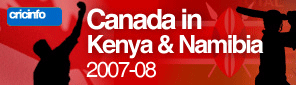 Cricinfo: Kenya v Canada 2007-08