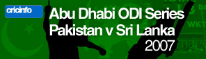Cricinfo: Abu Dhabi ODI Series 2007