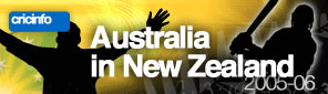 Cricinfo: New Zealand v Australia 2005-06 
