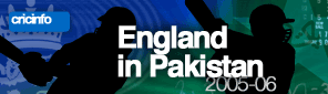 Cricinfo: Pakistan v England 2005-06 