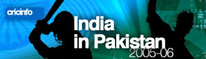 Cricinfo: Pakistan v India 2005-06 