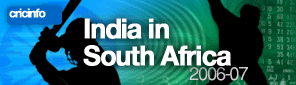 Cricinfo: India in South Africa 2006-07
