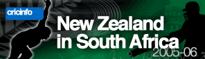 Cricinfo: South Africa v New Zealand 2005-06 