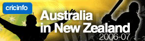 Cricinfo: Australia in New Zealand 2006-07