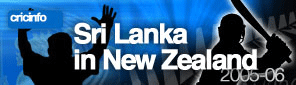 Cricinfo: New Zealand v Sri Lanka 2005-06 