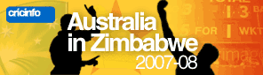 Cricinfo: Australia in Zimbabwe 2007-08
