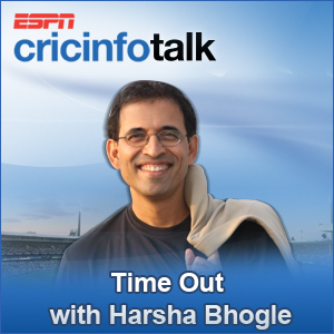 Cricinfo: Time Out with Harsha Bhogle show:Harsha Bhogle