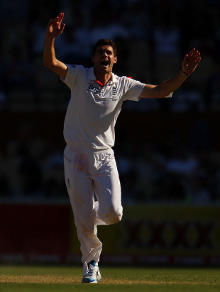England will be looking to James Anderson to take a couple of crucial wickets on the final day with the second new ball &copy; Getty Images