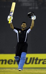 Dinesh Karthik's first List A century helped India Blue clinch the Challenger Trophy in Ahmedabad &copy; ESPNcricinfo Ltd